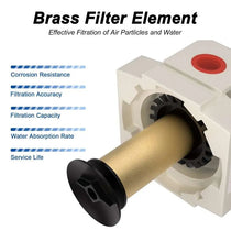 5 micron brass element of airzoe AF4000-04 air dryer for compressor filtering air particles and water